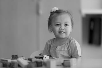 Nationwide Children's Hospital Patient Stock Photo