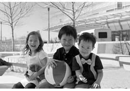 Nationwide Children's Hospital Patient Stock Photo