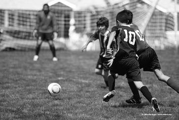 Youth soccer game